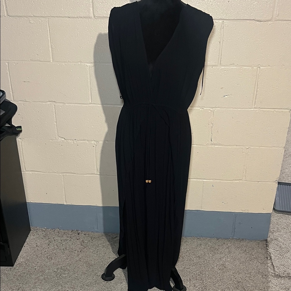 Raviya Elegant Black Swim Coverup